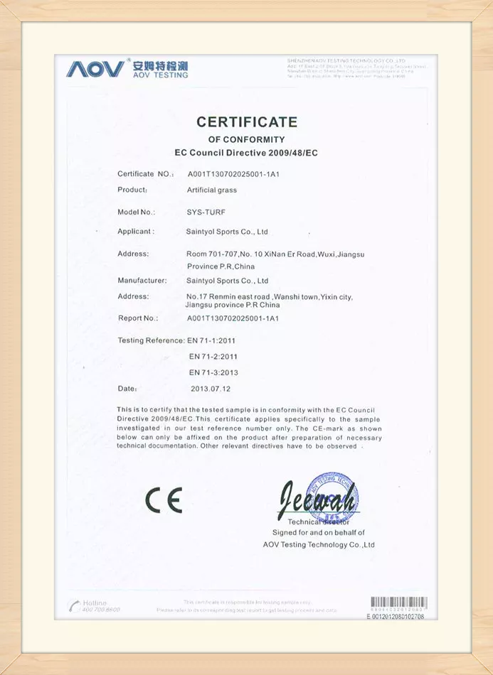 Anti Mildew Test